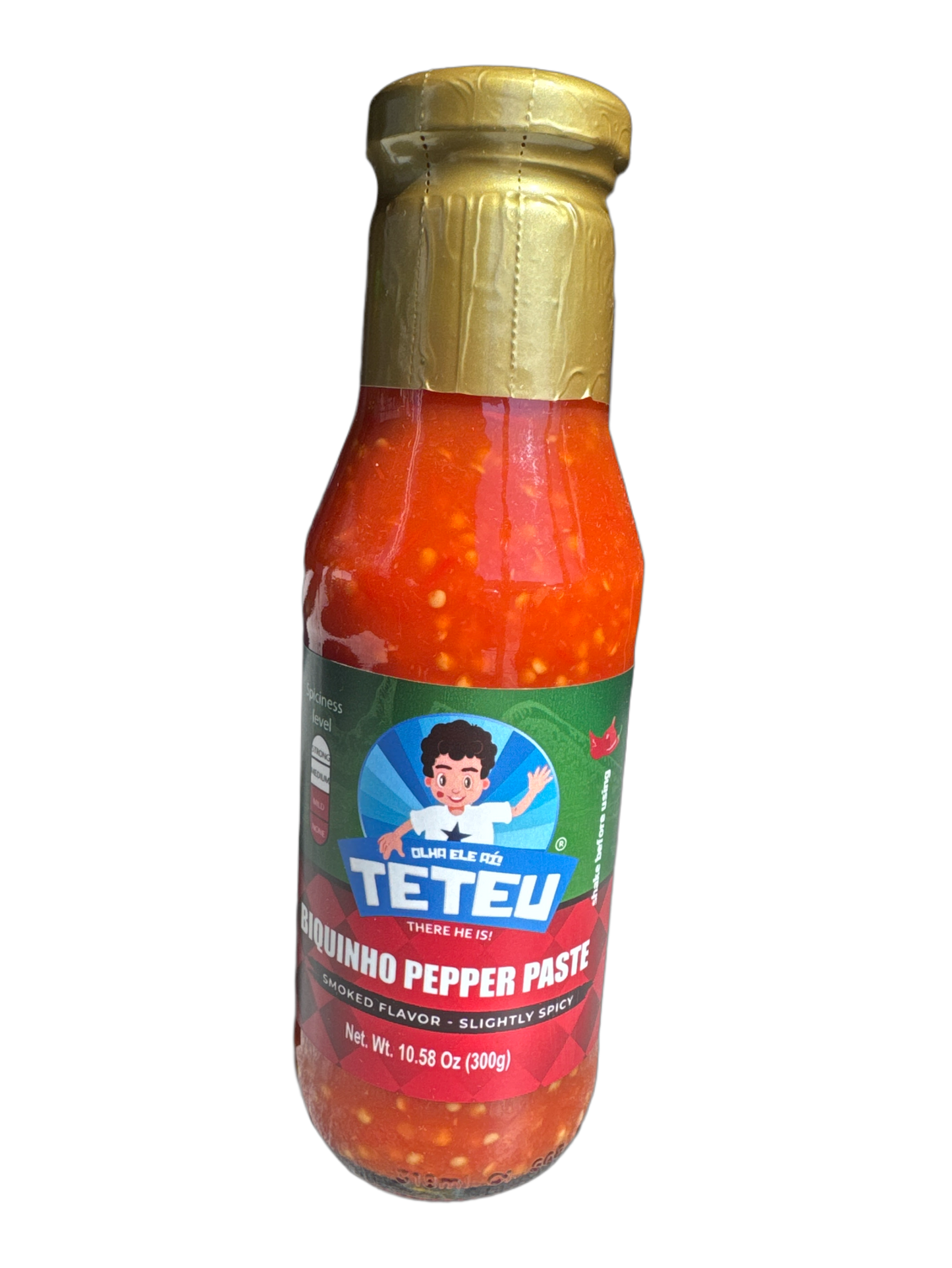 Patê de Pimenta Biquinho Def Lev Picante Teteu 300g