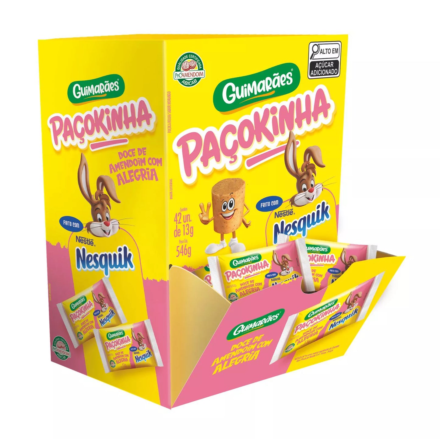 Paçokinha Nesquik Guimarães 546g