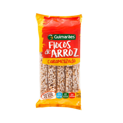 Flocos de Arroz Caramelizado Guimarães 100g