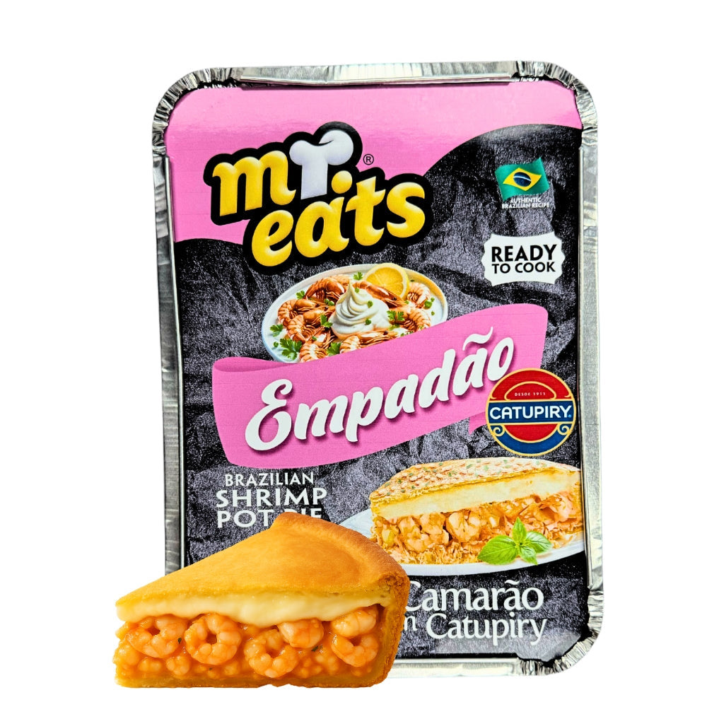 Empadão de Camarão Com Catupiry - 1Kg - Mr Eats (ME4031)