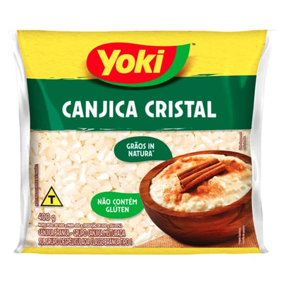 Canjica de Milho Cristal (Branca) Yoki 400g