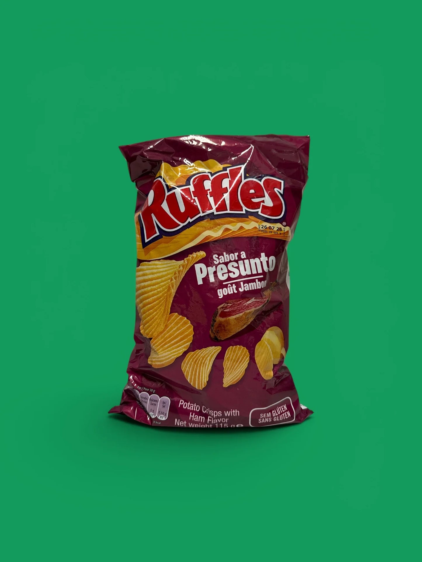 Potato Chips Presunto Ruffles 130g