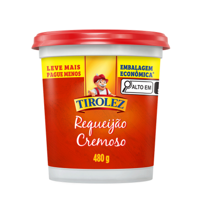 Requeijão Cremoso Copo Tirolez 200g