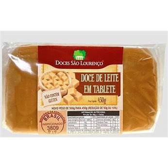 São Lourenço Dulce de Leche Tablet 450g
