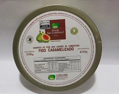 Figo Caramelizado em lata - São Lourenço 590g