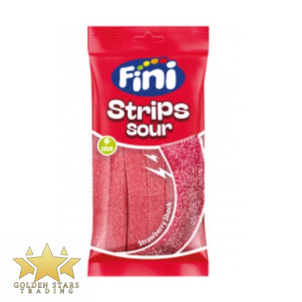 Fini Strips Morango Cítrico 90g
