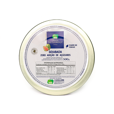Goiabada Zero Açúcar São Lourenço 500g