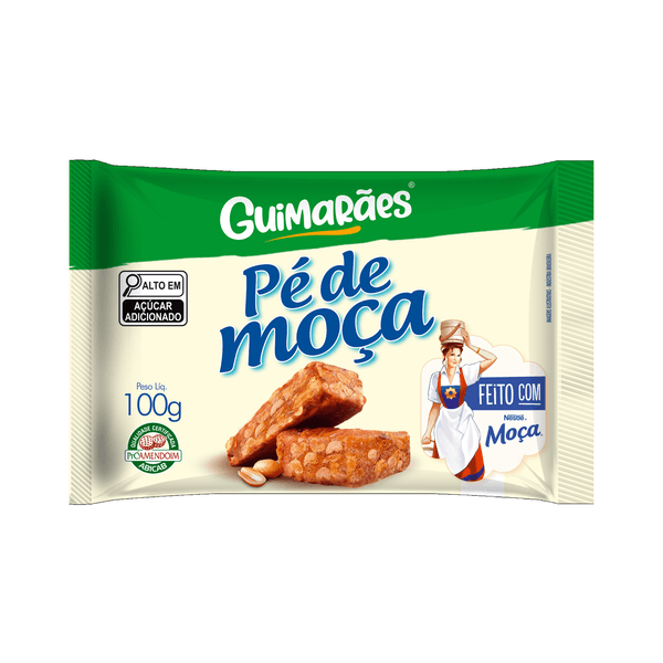 Pé de Moça Leite Moça Guimarães 100g