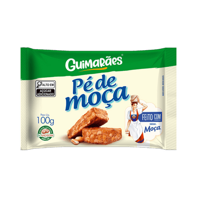 Pé de Moça Leite Moça Guimarães 100g