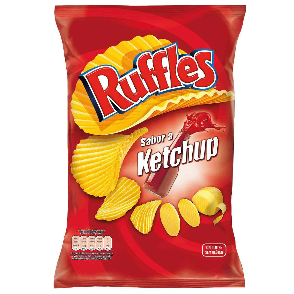 Potato Chips Ketchup Ruffles 130g