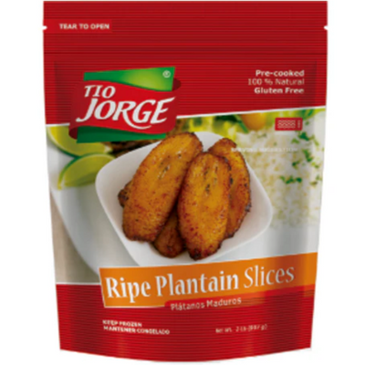 Frozen Cooked Plantain 2lb Tio Jorge