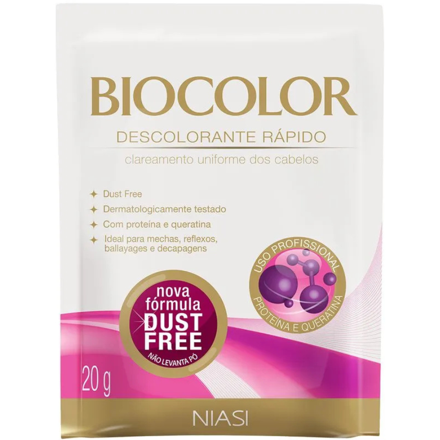 Biocolor Descolorante Pó com Proteína e Queratina 50g