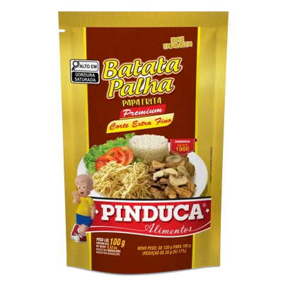 Batata Palha Extra Fina Pinduca 100g