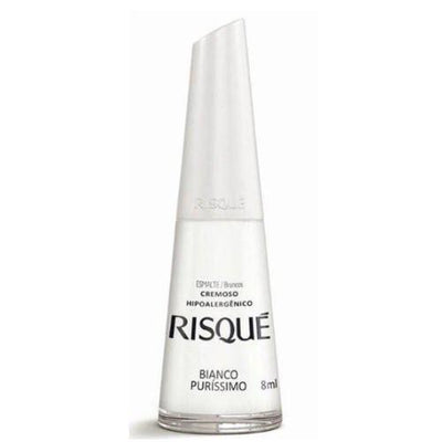 Esmalte Cremoso Bianco Purissimo 8ml - Risque - BR Emporio
