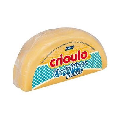 Queijo Minas Padrão Meia Lua Crioulo 500g