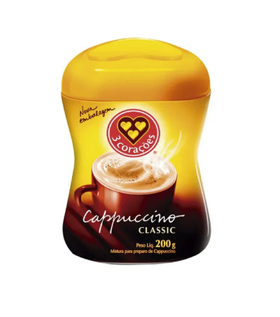 Classic Cappuccino Coffee 3 Hearts 400g