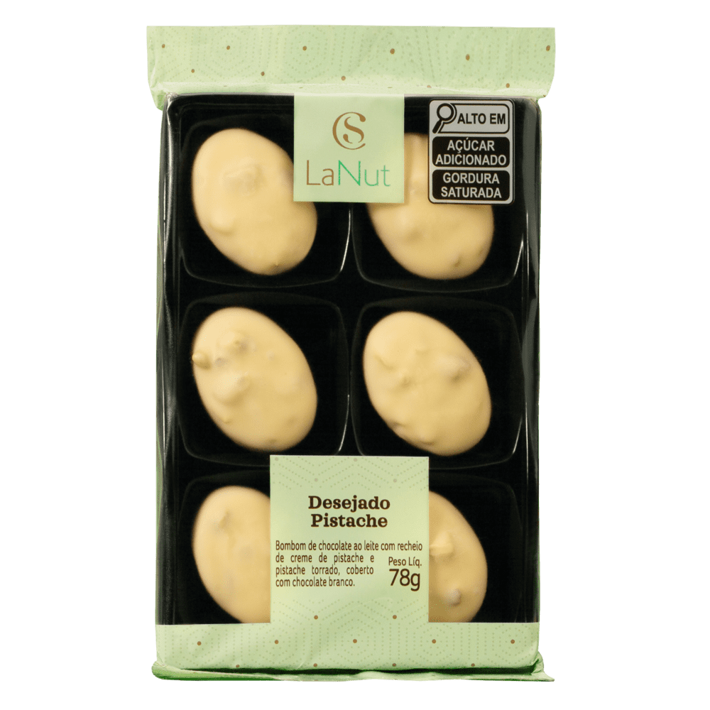 Bombons Petit Deli Pistache Cacau Show 78g