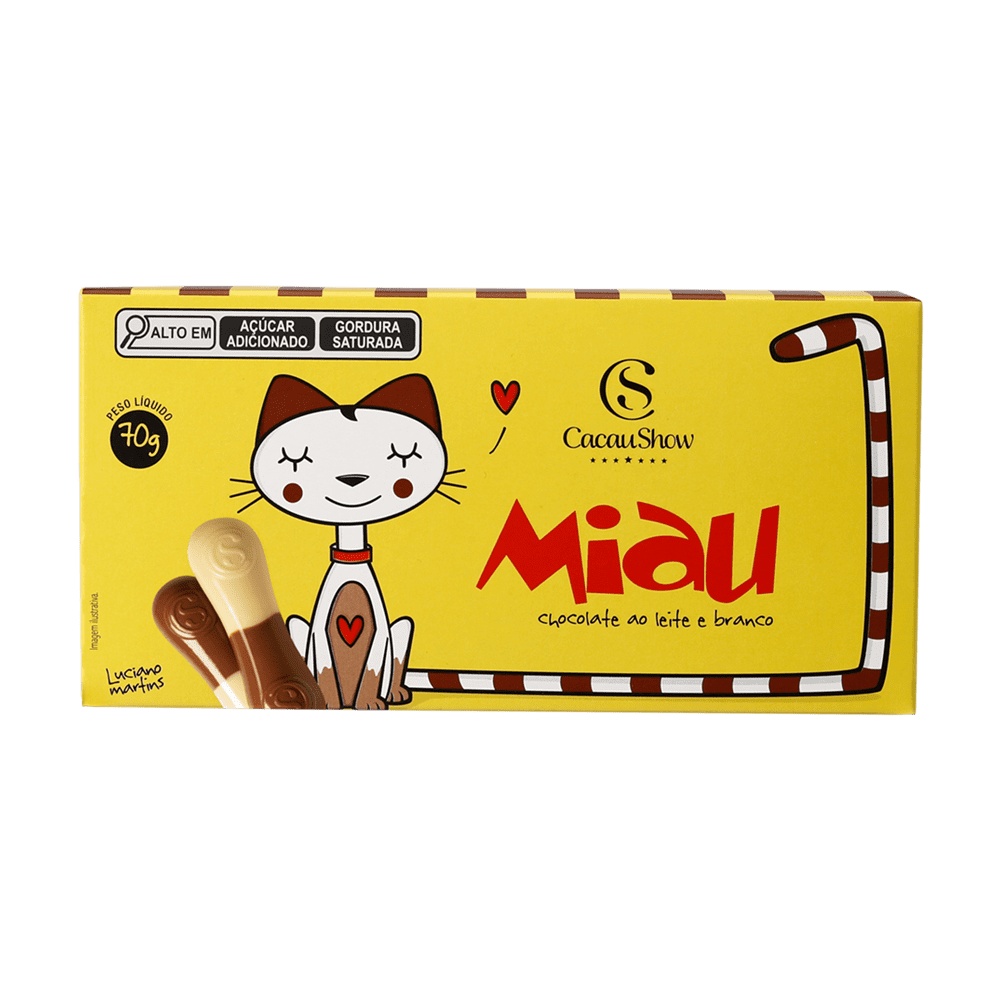 Miau Mezzo Cocoa Show Box 70g