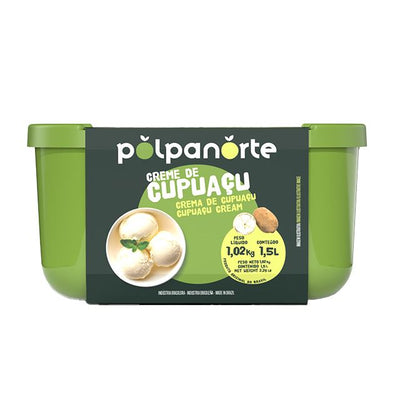Creme de Cupuaçu/Sorvete - Polpanorte 1.02kg