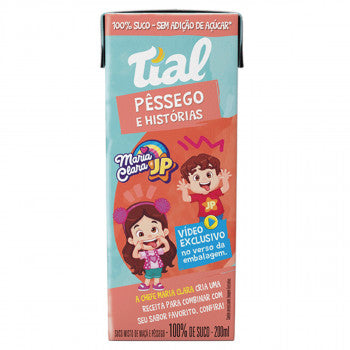 Tial Kids 100% Peach Juice 200ml