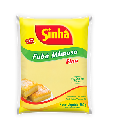Fubá Mimoso Fino Sinhá 500g
