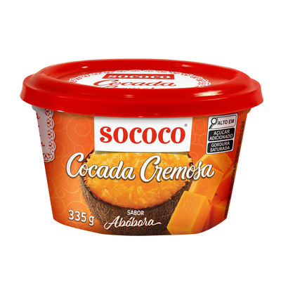 Cocada Cremosa Abóbora Sococo 335g