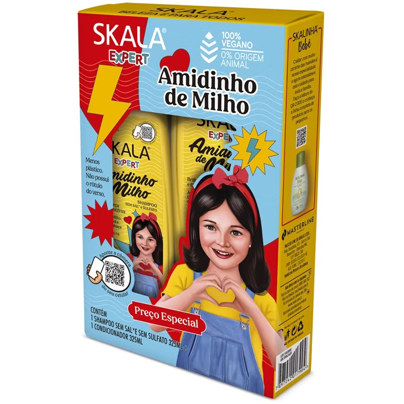Skala Coconut Oil Shampoo &amp; Conditioner Kit (2x325ml)