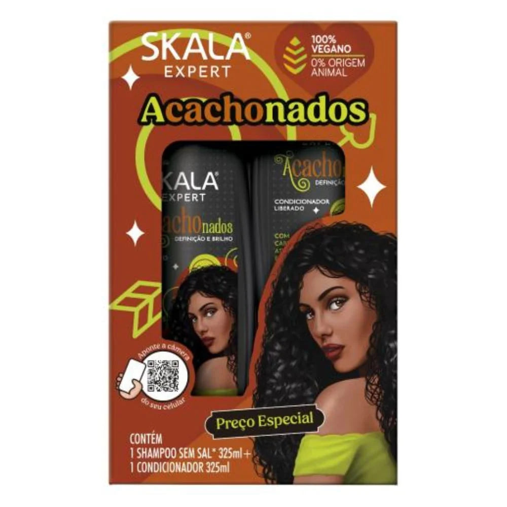 Kit Shampoo e Condicionador Acachonados Skala (2x325ml)