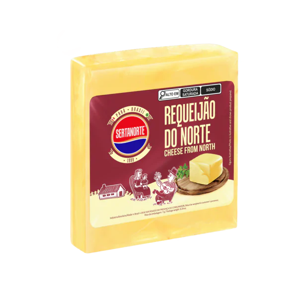 Requeijão Do Norte em Barra 300g Sertanorte