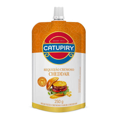 Requeijão Catupiry Bisnaga Cheddar 250g