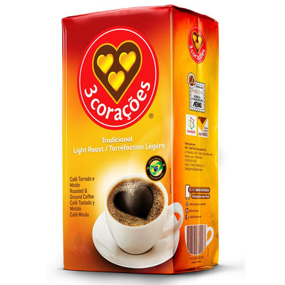 3 Corações Traditional Vacuum Coffee 500g