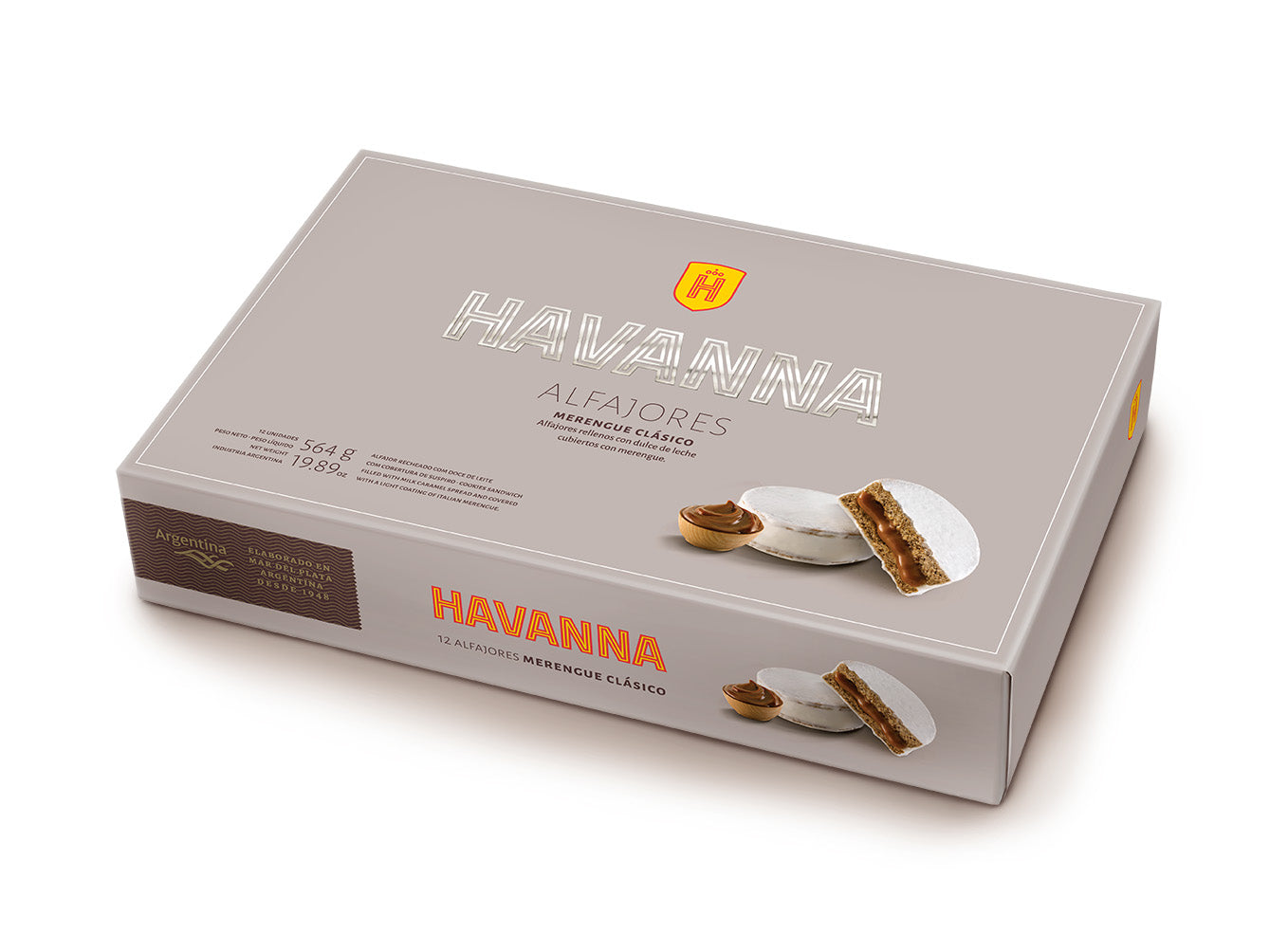 Havanna Alfajor Doce de Leite com Merengue 282g