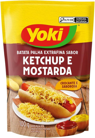 Yoki Extra Fine Straw Potato 100g/120g