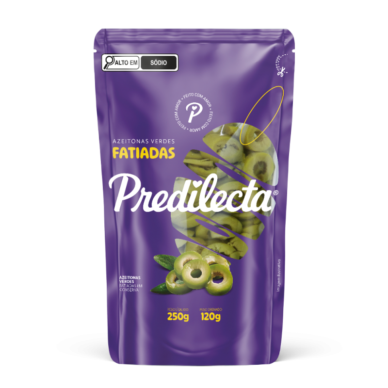 Azeitonas Fatiadas Predilecta 160g