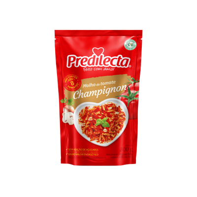 Molho de Tomate Champignon Predilecta 300g