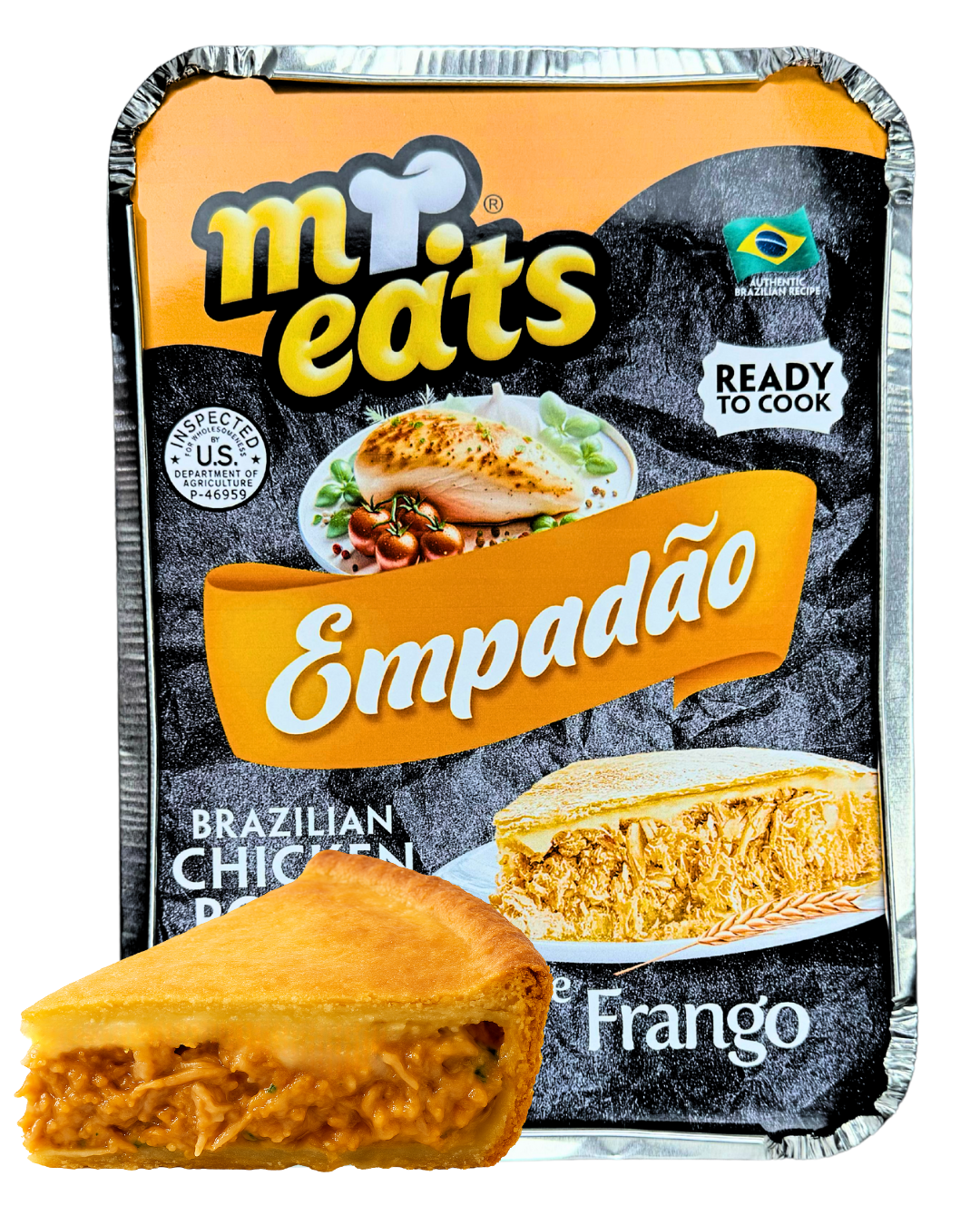 Empadão de Frango - 1Kg - Mr Eats (ME4027)