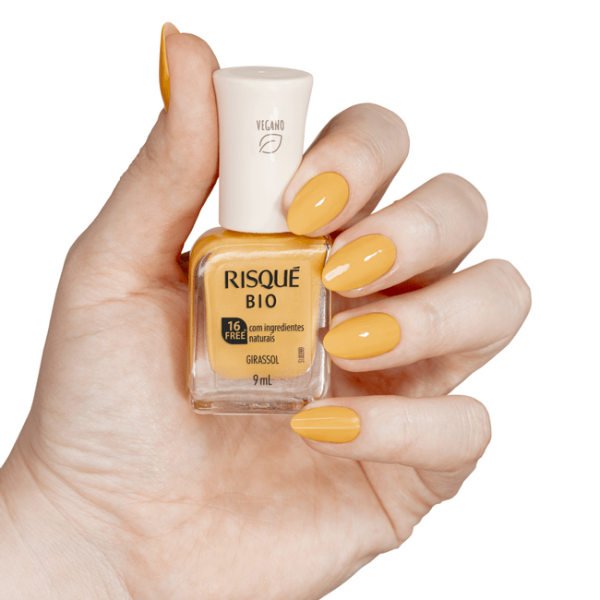 Organic Vegan Sunflower Nail Polish 9ml - Risque