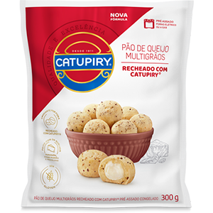 Pão de Queijo Multigrãos com Catupiry 300g