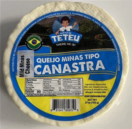 Queijo Minas Canastra Teteu 27oz