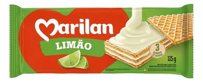 Biscoito Wafer Limão 70g Marilan