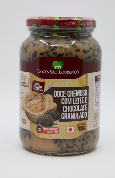 Doce de Leite C/ Chocolate Granulado São Lourenço 700g