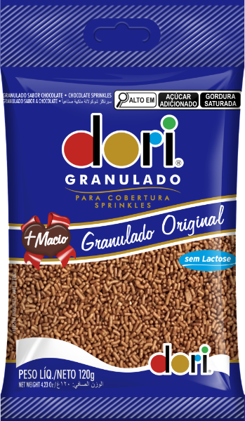 Chocolate Granulado Dori 120g