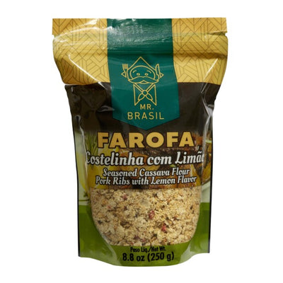 Farofa Mandioca Gourmet Costelinha com Limão Mr. Brasil 250g