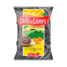 Grão de Campo Feijão Preto 1kg