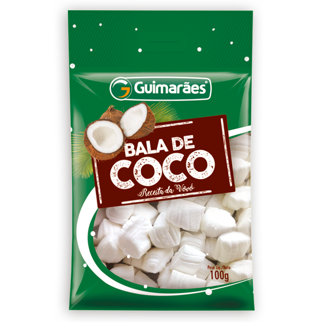 Bala de Coco Guimaraes 100g