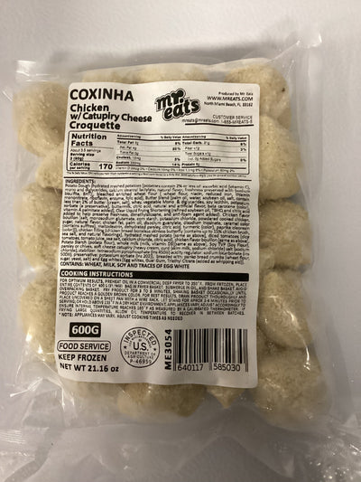 Coxinha c/ Catupiry Mr Eats pre-frita Festa 1.2Kg