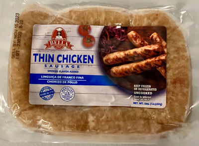 Bella Chef Thin Chicken Sausage 1Lb