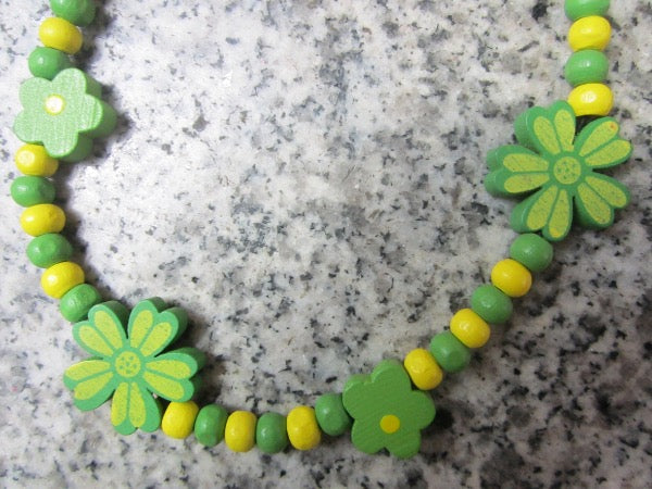 Conjunto de criança (colar, bracelete e brinco) Brasil