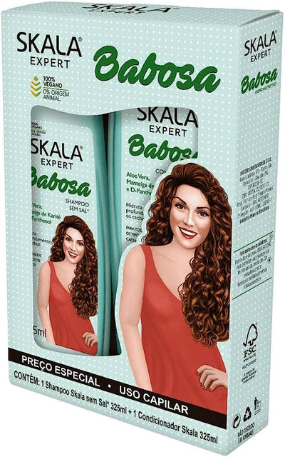 Babosa Skala Shampoo and Conditioner Kit (2x325ml)