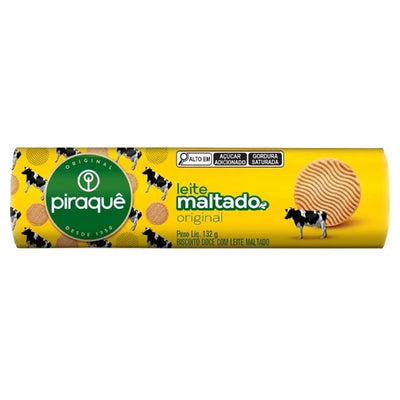 Piraquê Malted Milk Biscuit 132g